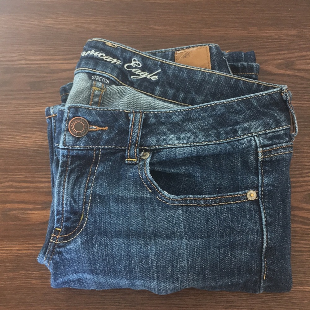 American Eagle Favorite Boyfriend Jeans Sz 6 Short